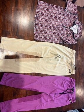 KERRITS Girls Riding Pants & Top BUNDLE